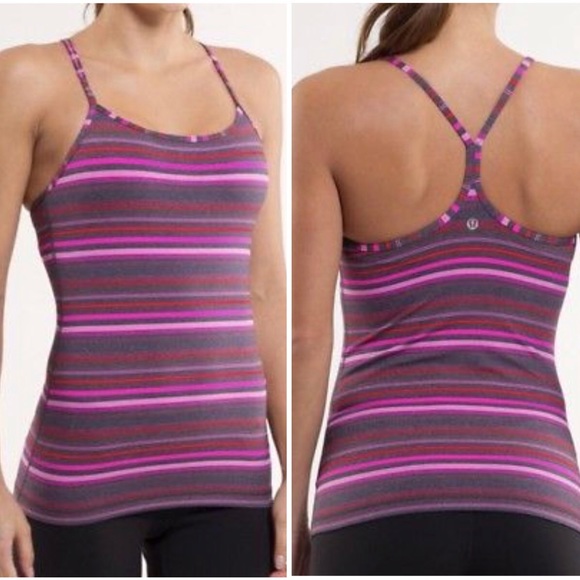 lululemon athletica Tops - Lululemon Power Y Tank Elevation Space Dye